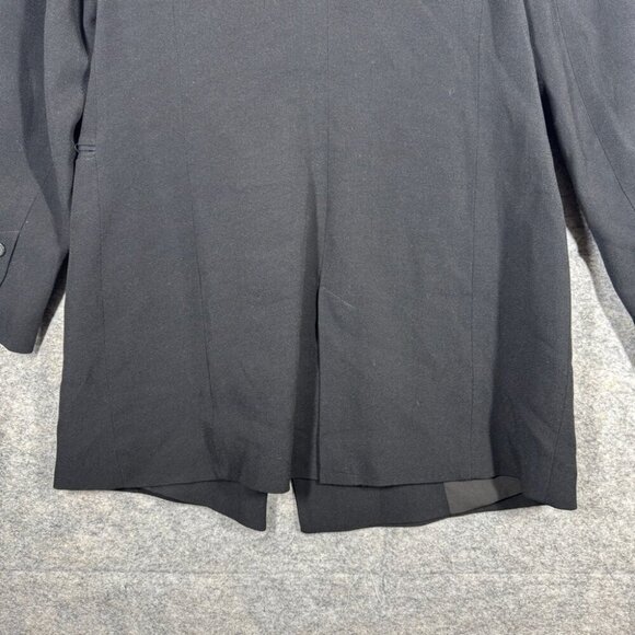 Halogen Women's Black Double Breasted Office Siren Button Blazer Size Small - Picture 15 of 16